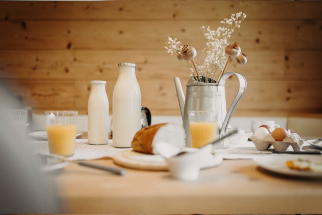 Frühstück auf Wunsch im Unterbichl in Flachau